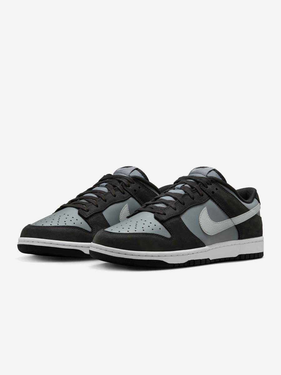 NIKE — Кроссовки Dunk Low Black/Light Smoke Grey