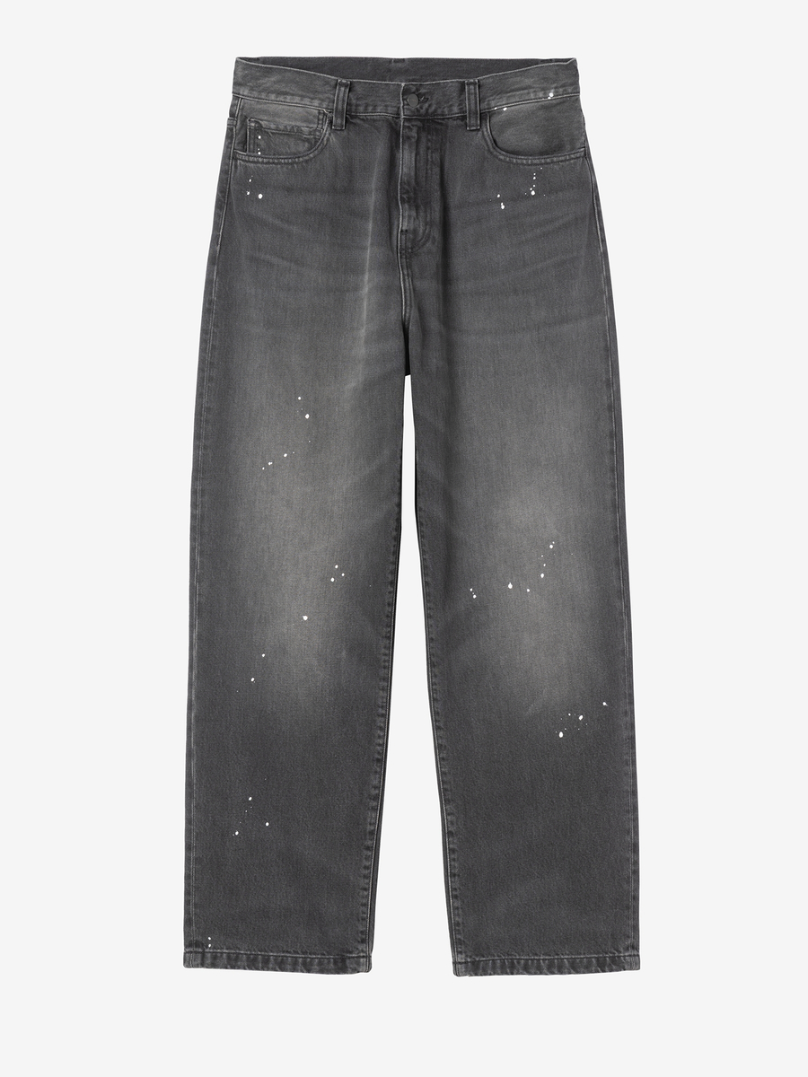 CARHARTT WIP — Джинсы Landon Black (Destroy Wash, Splatter)