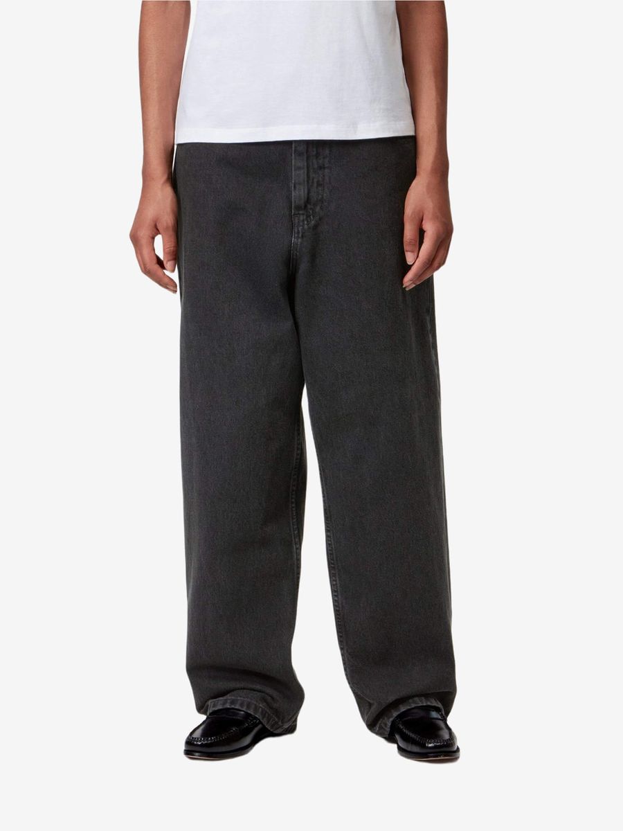 CARHARTT WIP — Джинсы Brandon Black (Stone Washed)