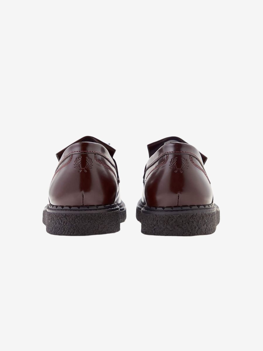 FRED PERRY — Туфли Leather Tassel Loafer Oxblood