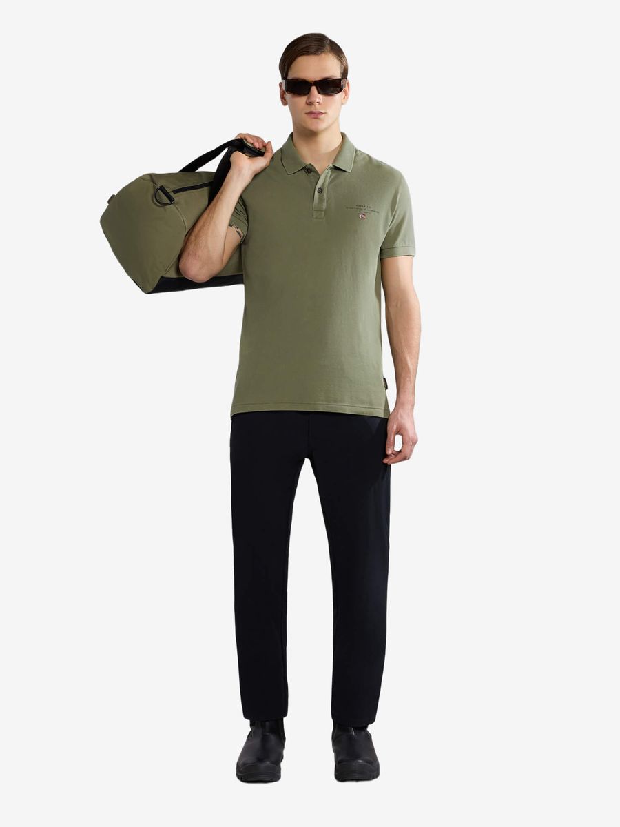NAPAPIJRI — Футболка Поло Elbas Olive Green
