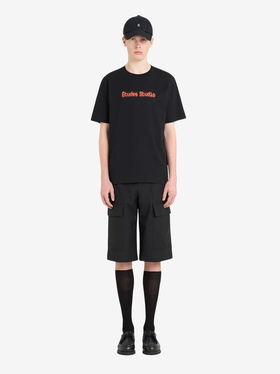 ÉTUDES STUDIO — Футболка Regular T-Shirt Time Code Black