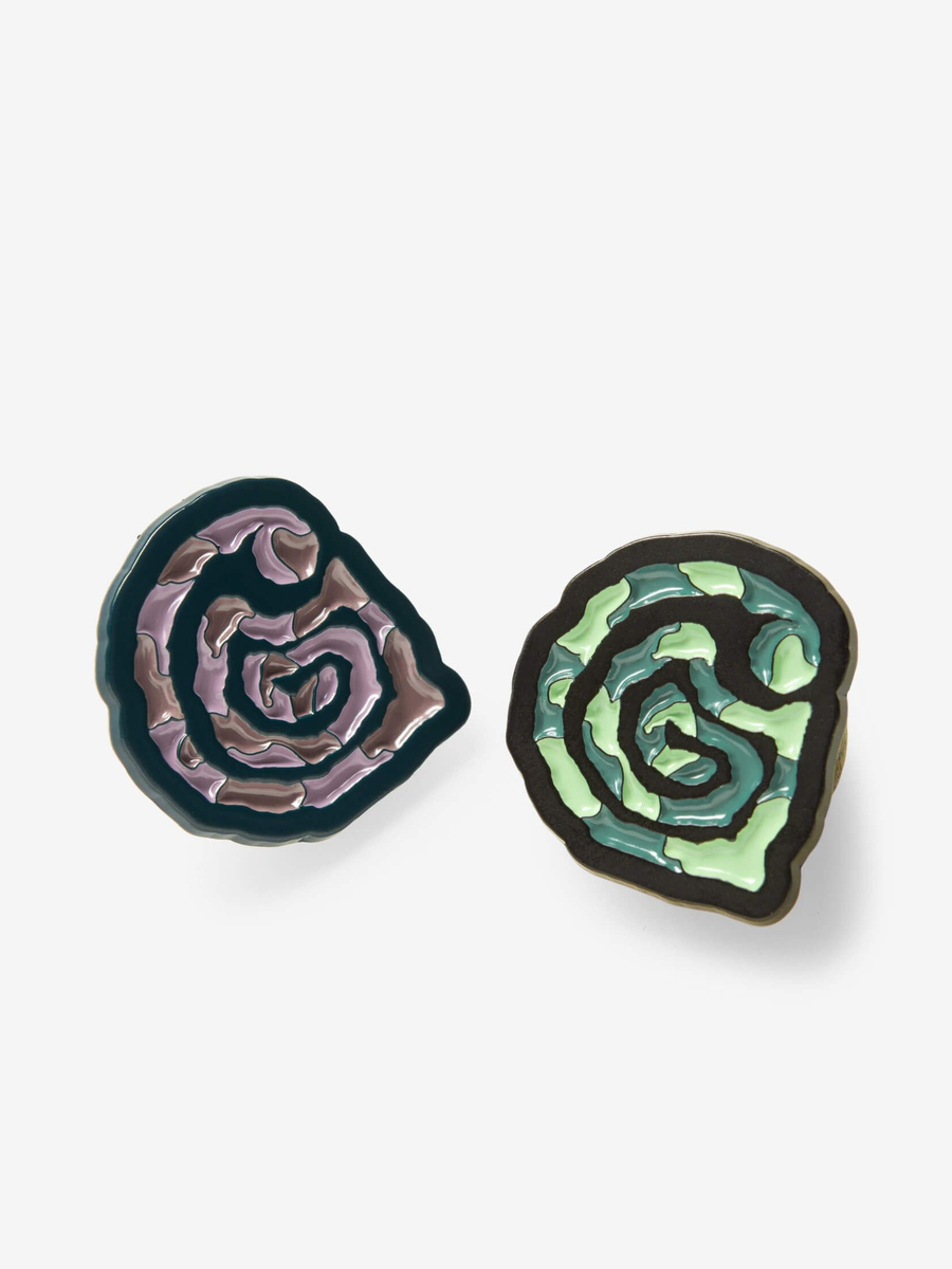 CARHARTT WIP — Набор значков Helix Pins Multicolor