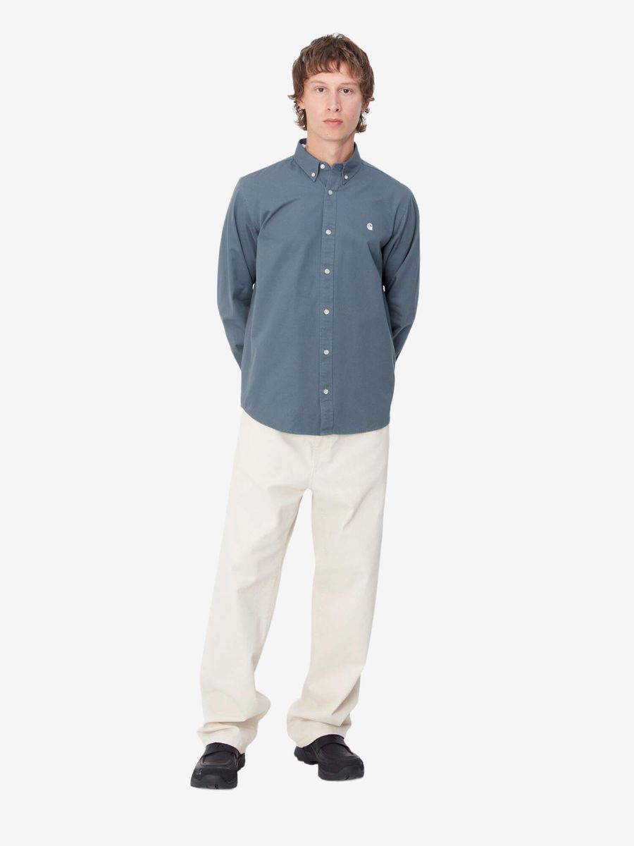 CARHARTT WIP — Рубашка Madison Positano/Wax