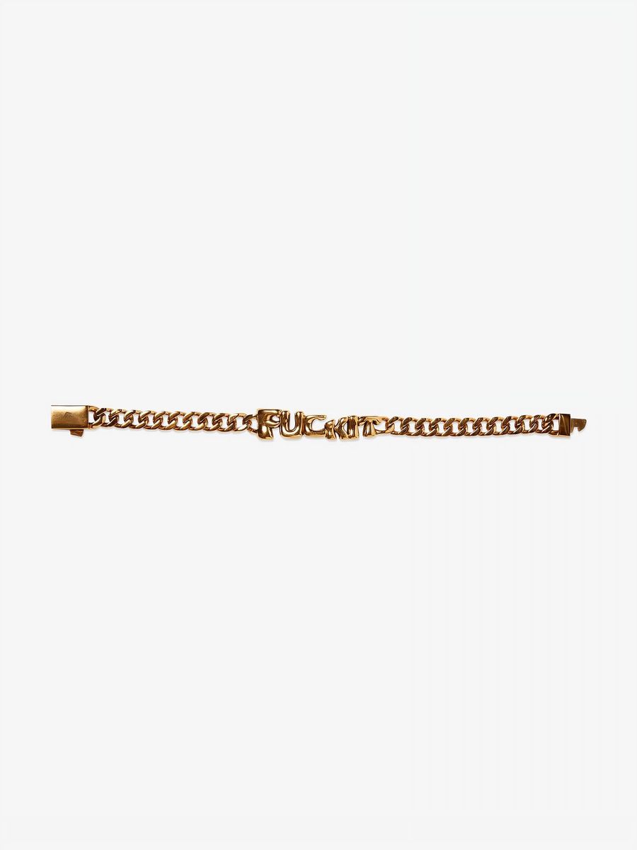HUF — Браслет F_ck It Warped ID Gold