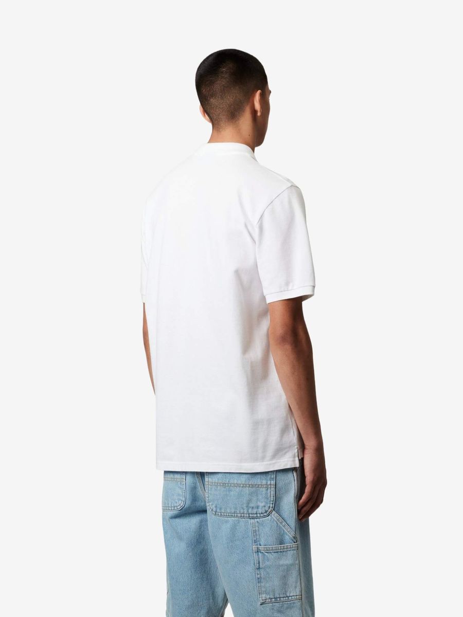 CARHARTT WIP — Футболка Поло Chase Pique White/Gold