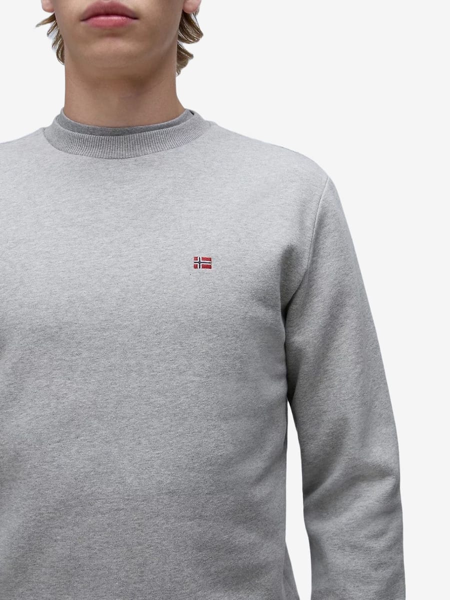 NAPAPIJRI — Свитшот Balis Crew 1 Grey Melange