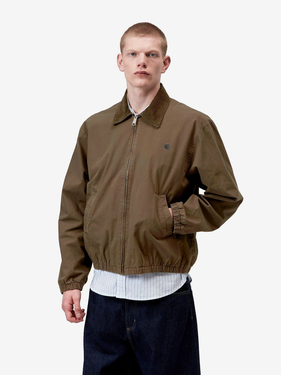 CARHARTT WIP — Куртка Madison Ripstop Jacket Dark Beech/Black (Garment Dyed)