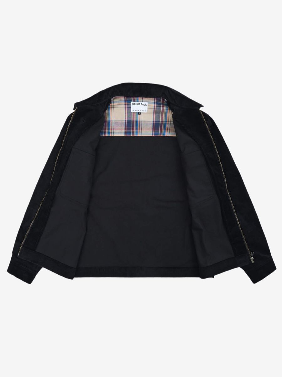 SAILOR PAUL — Куртка Velvet Unit Jacket Черный