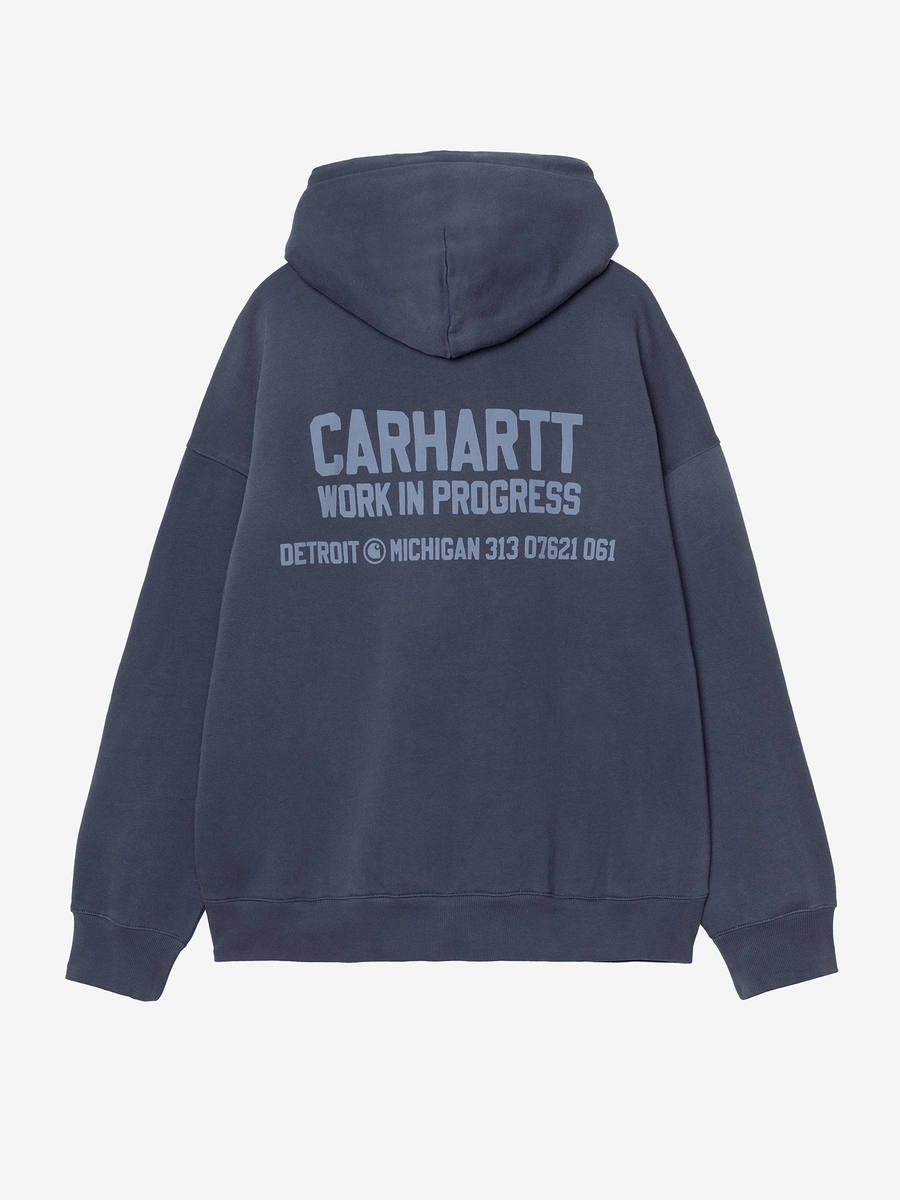 CARHARTT WIP — Худи Hooded Distance Sweat Jupiter (Stone Dyed)