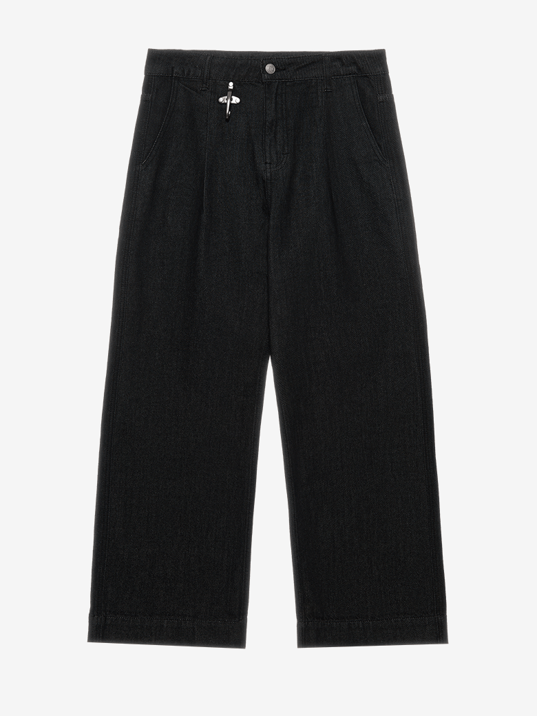 BRÛLER D’AMOUR — Джинсы “Attache” Black