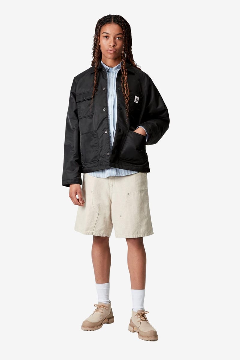 CARHARTT WIP — Куртка Alumni Chore Coat Black/Scarlet