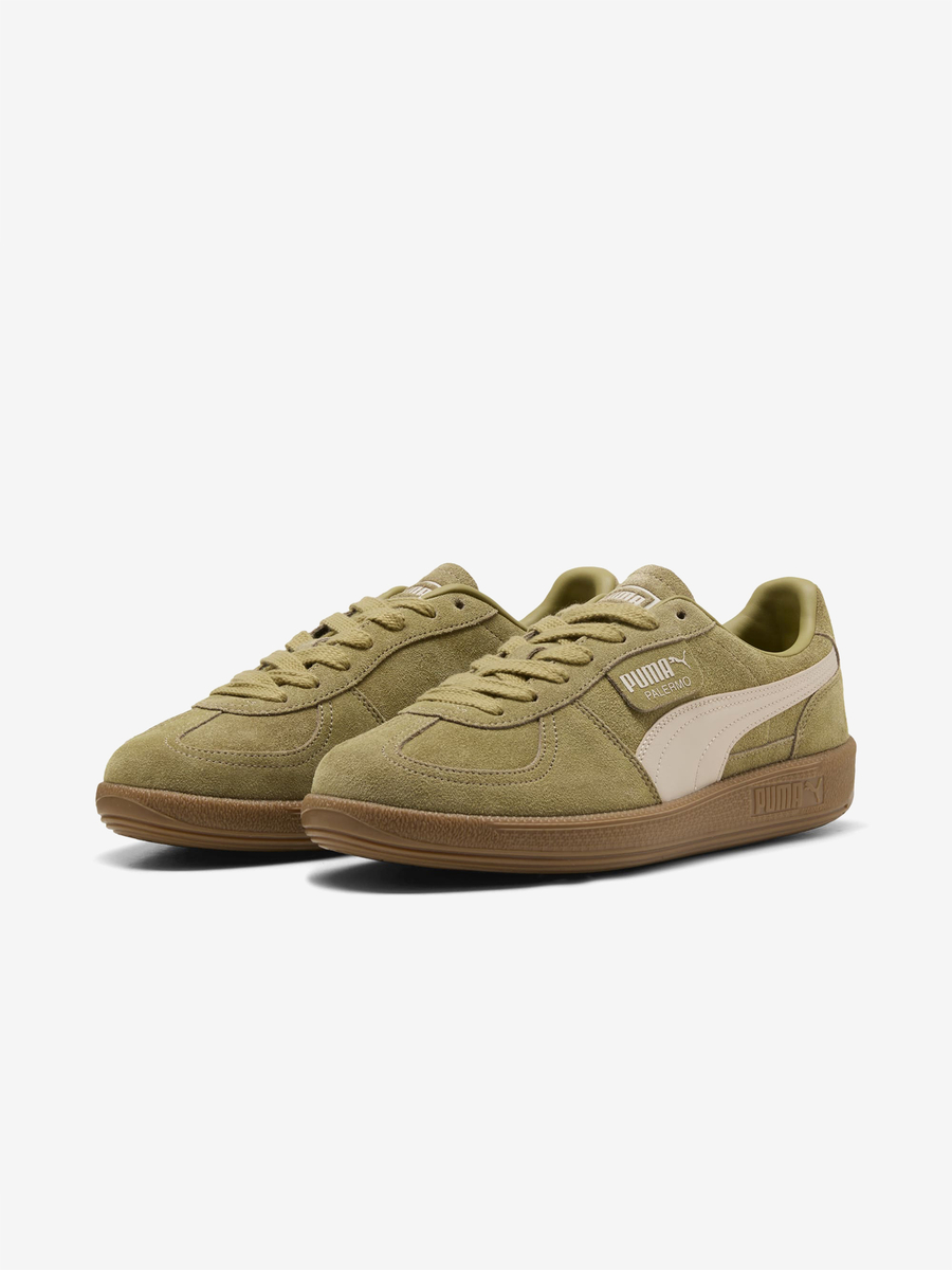 PUMA — Кроссовки Palermo Suede Chai Latte/Silver Fog