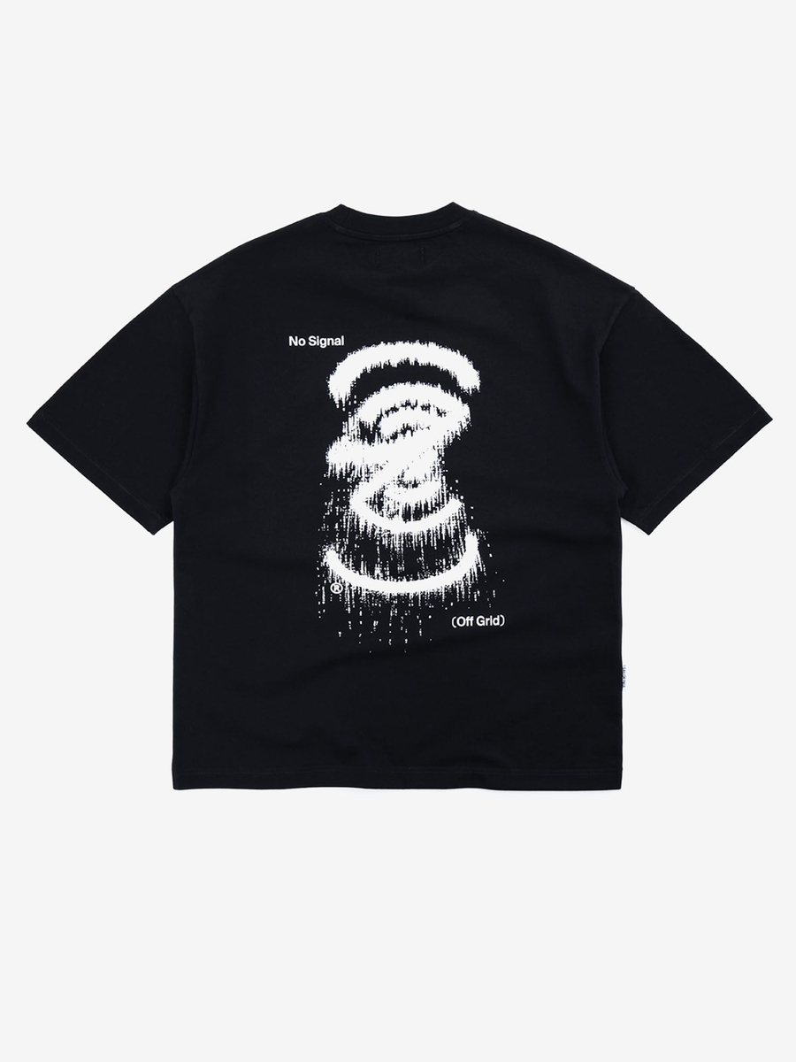 SAILOR PAUL — Футболка No Signal Tee Черный