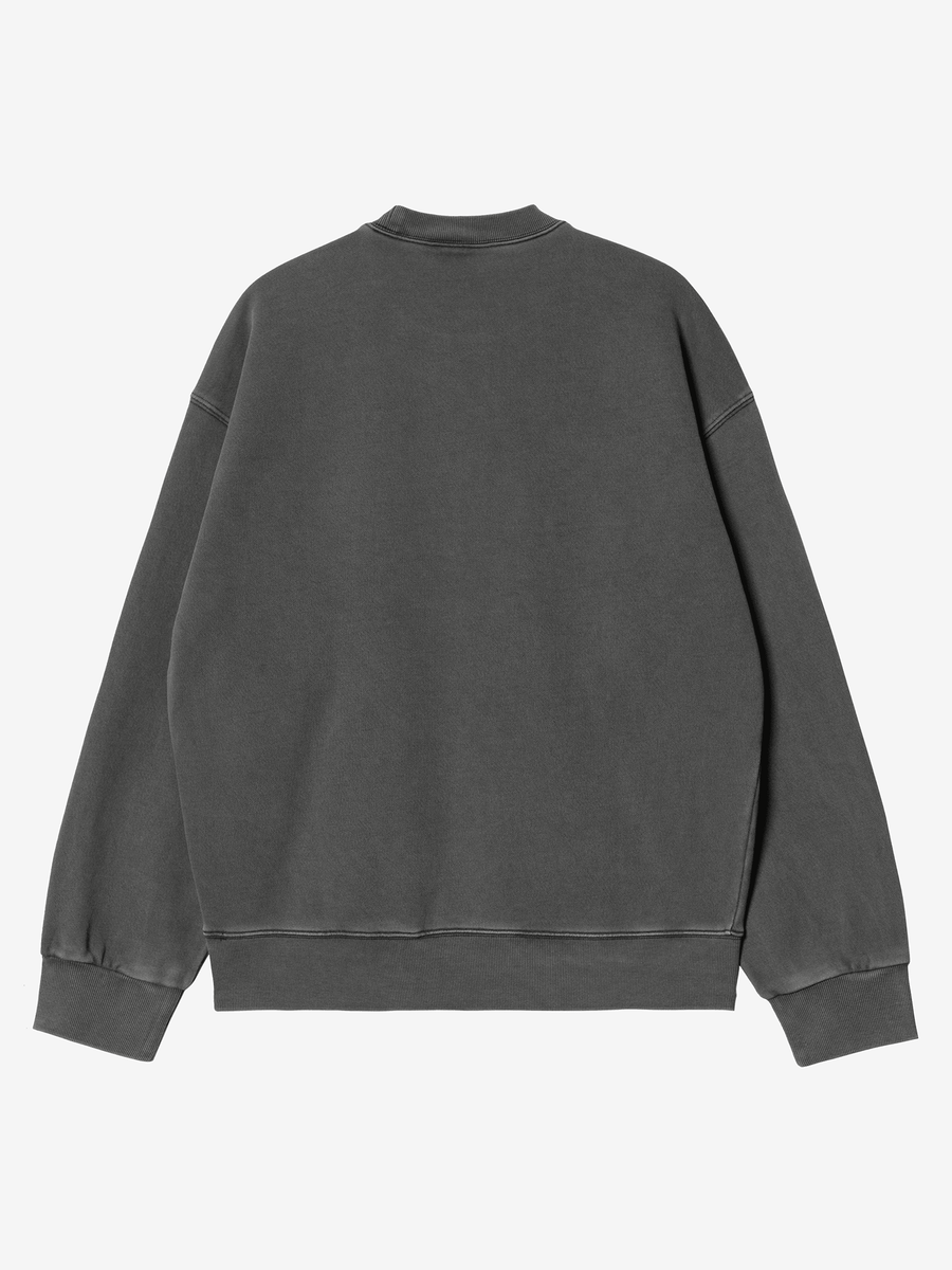 CARHARTT WIP — Свитшот Nelson Black (Garment Dyed)