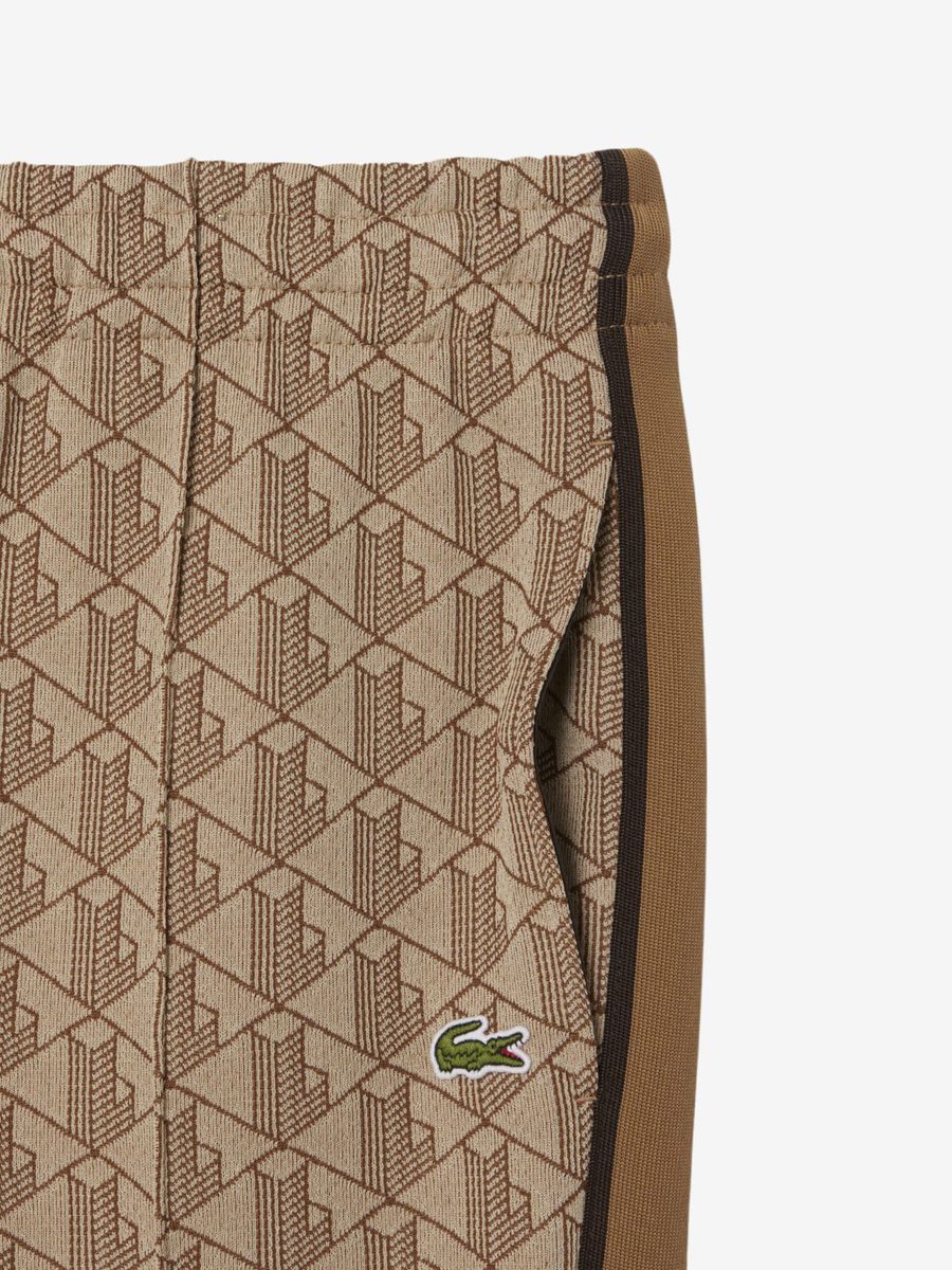 LACOSTE — Штаны Paris Regular Fit Monogram Brown