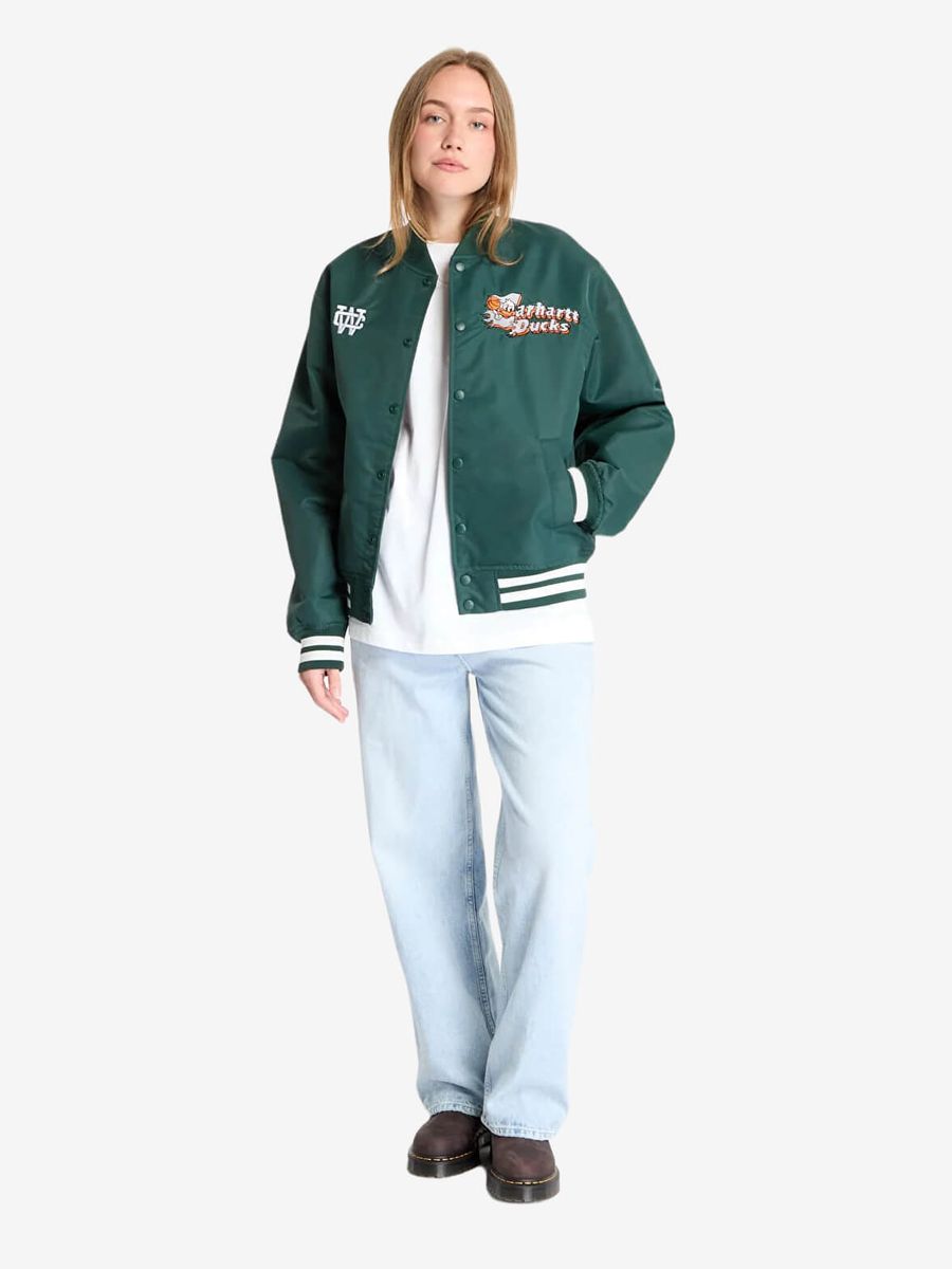 CARHARTT WIP — Куртка Flaming Ducks Bomber Conifer/Wax