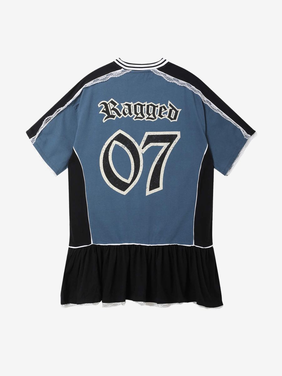 THE RAGGED PRIEST — Платье Drain Dress Blue