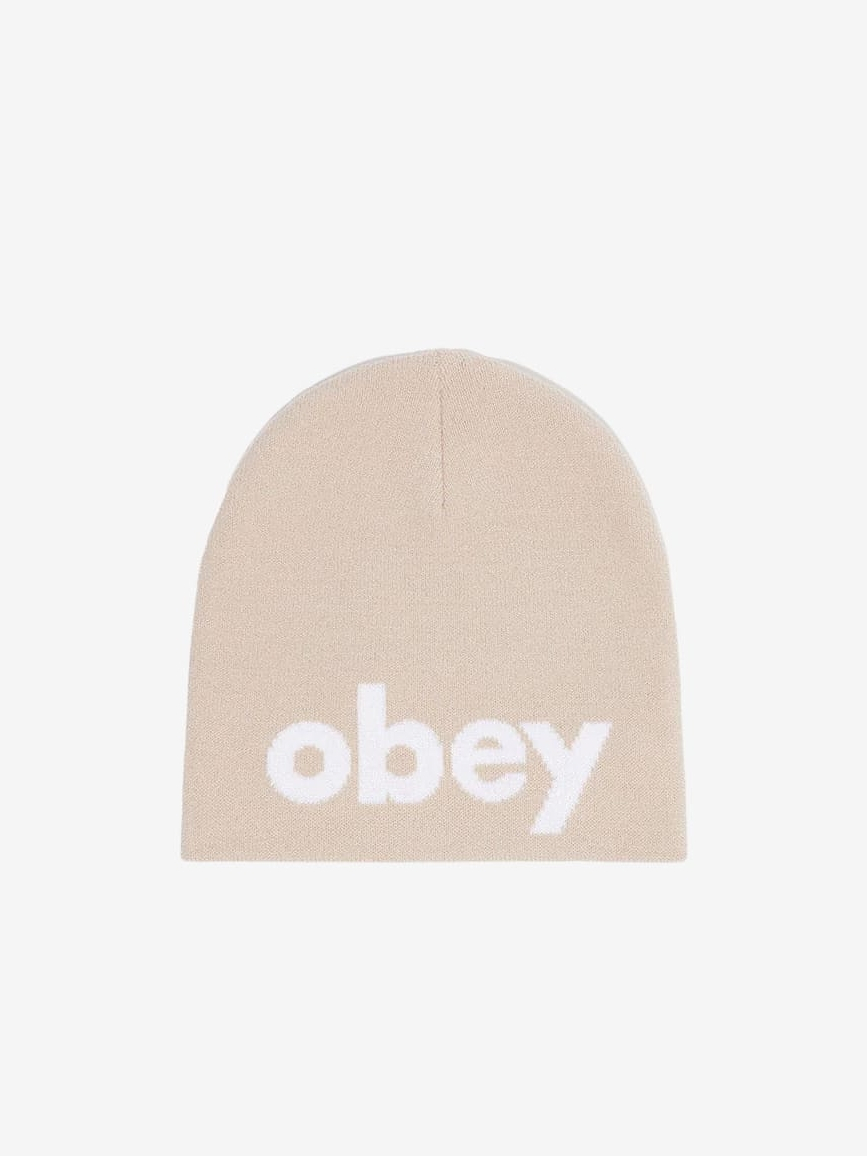 OBEY — Шапка Lovercase Silver Grey