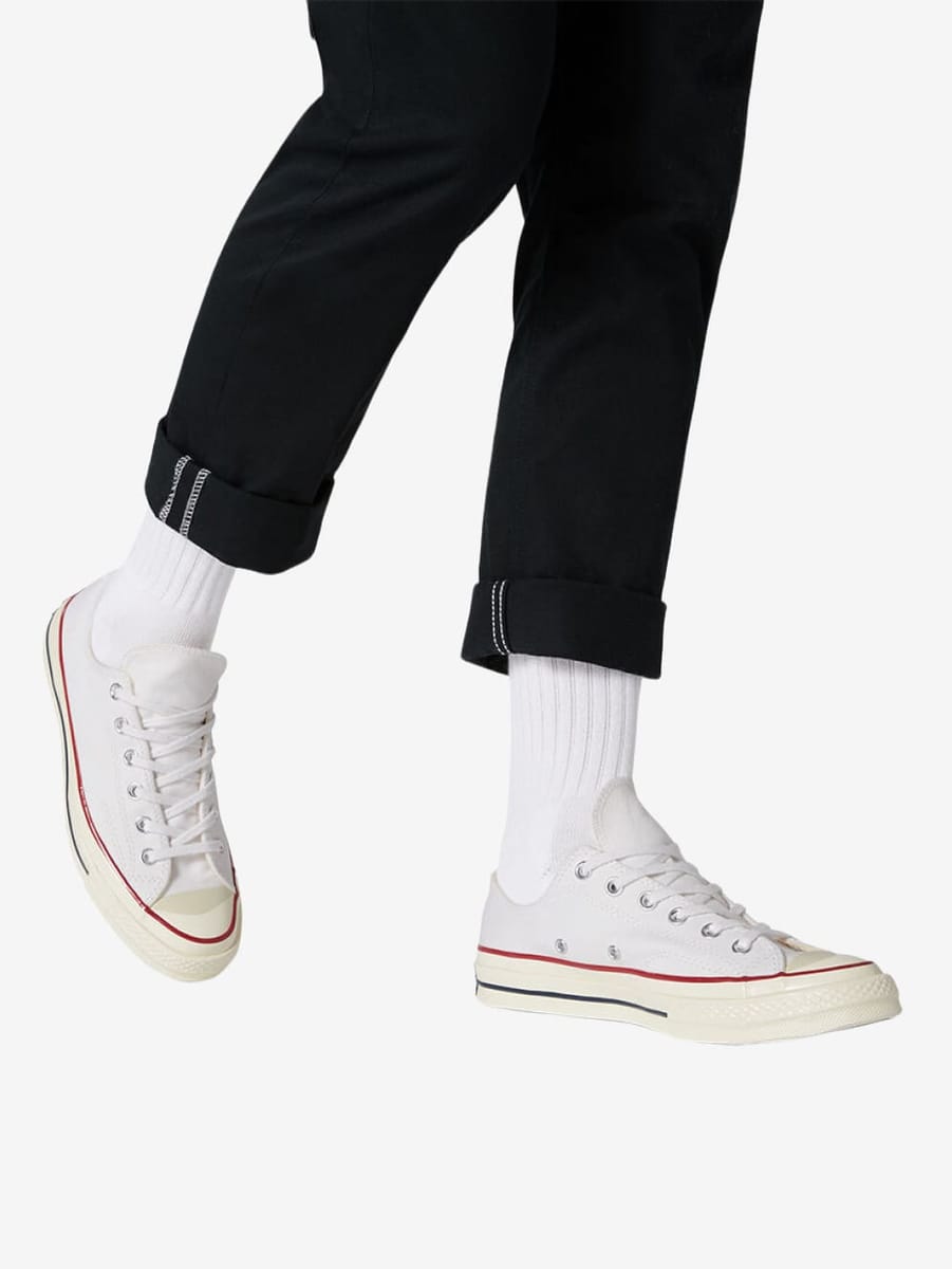 CONVERSE — Обувь Chuck Taylor 70 OX Low White/Egret