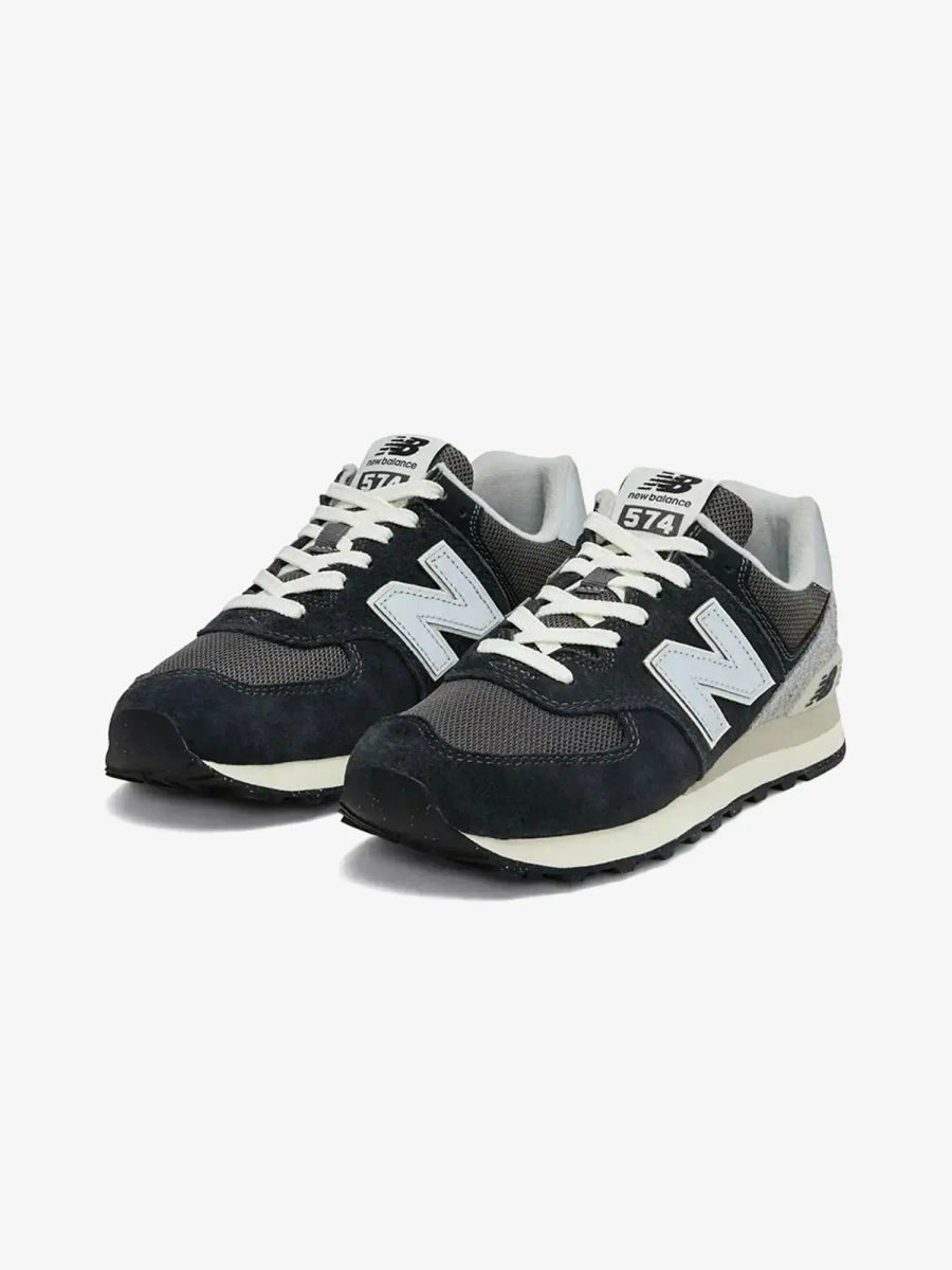 NEW BALANCE — Кроссовки 574 Black/Grey/White
