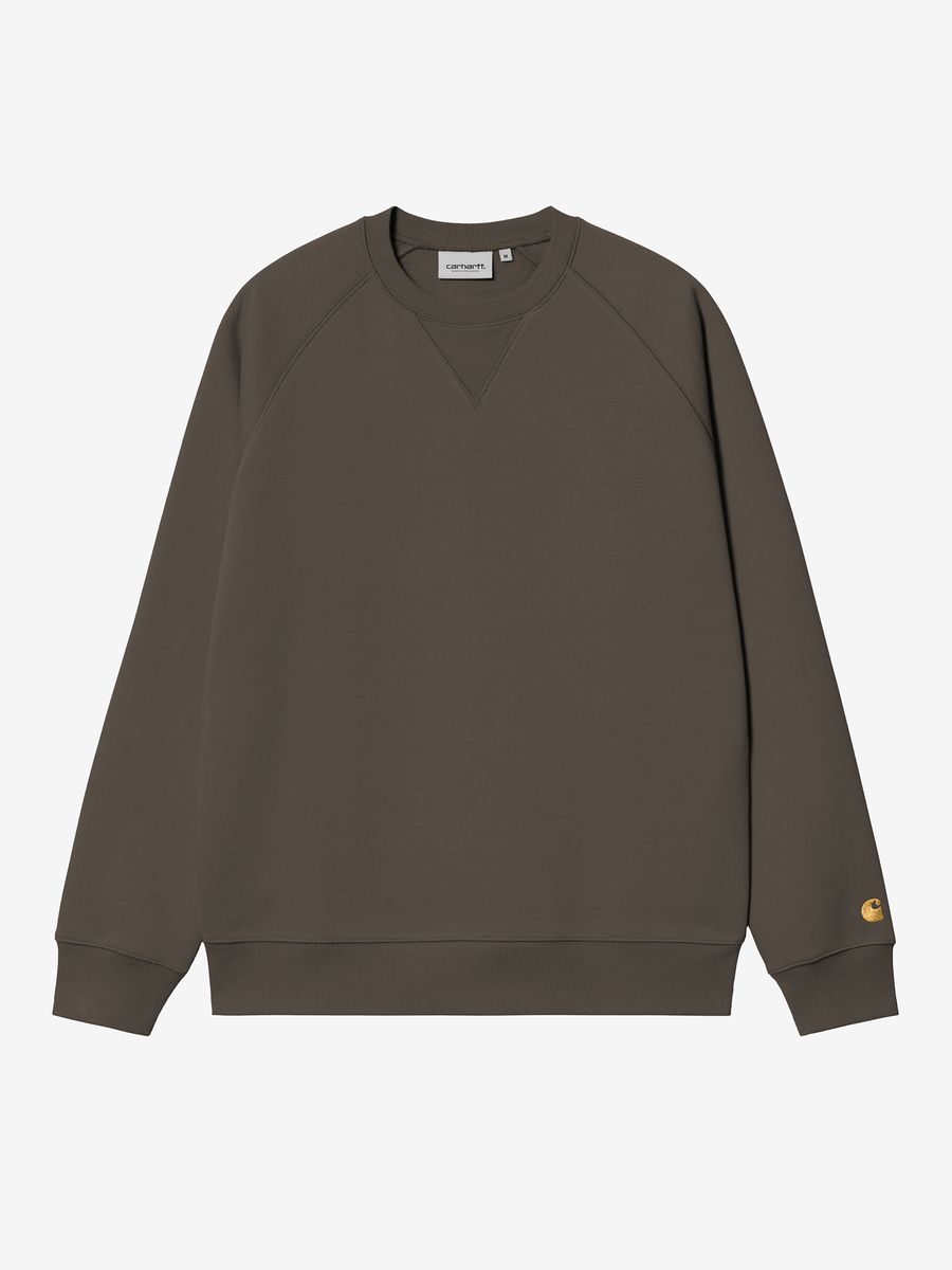 CARHARTT WIP — Свитшот Chase Shungite/Gold