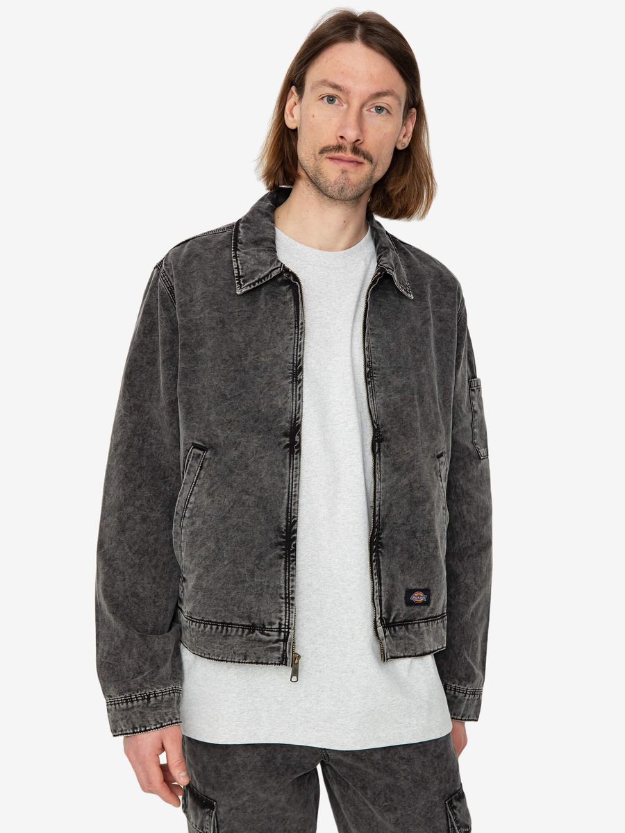 DICKIES — Куртка Newington Stone Wash Black