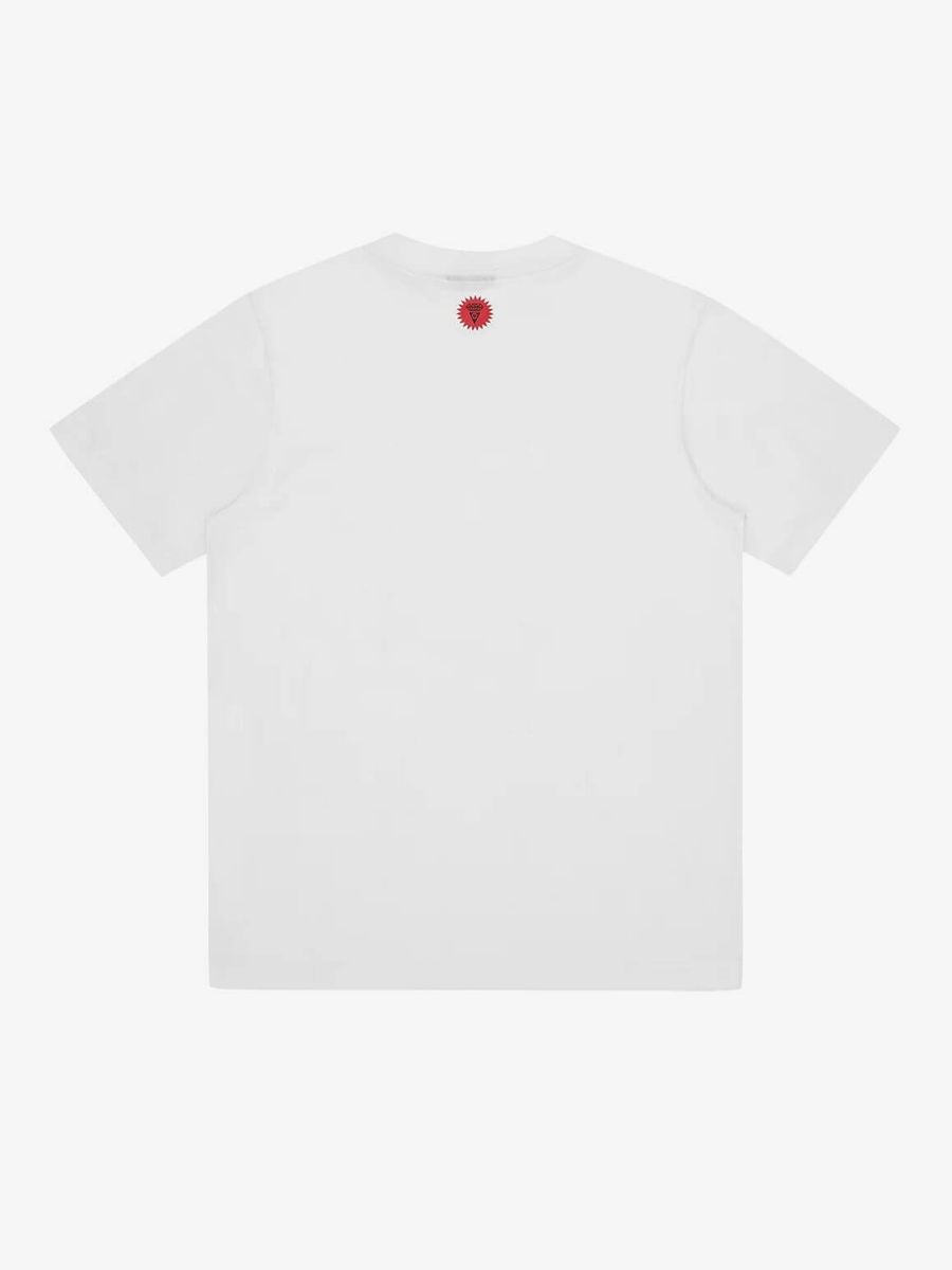 ICECREAM — Футболка Cones & Bones Tee White