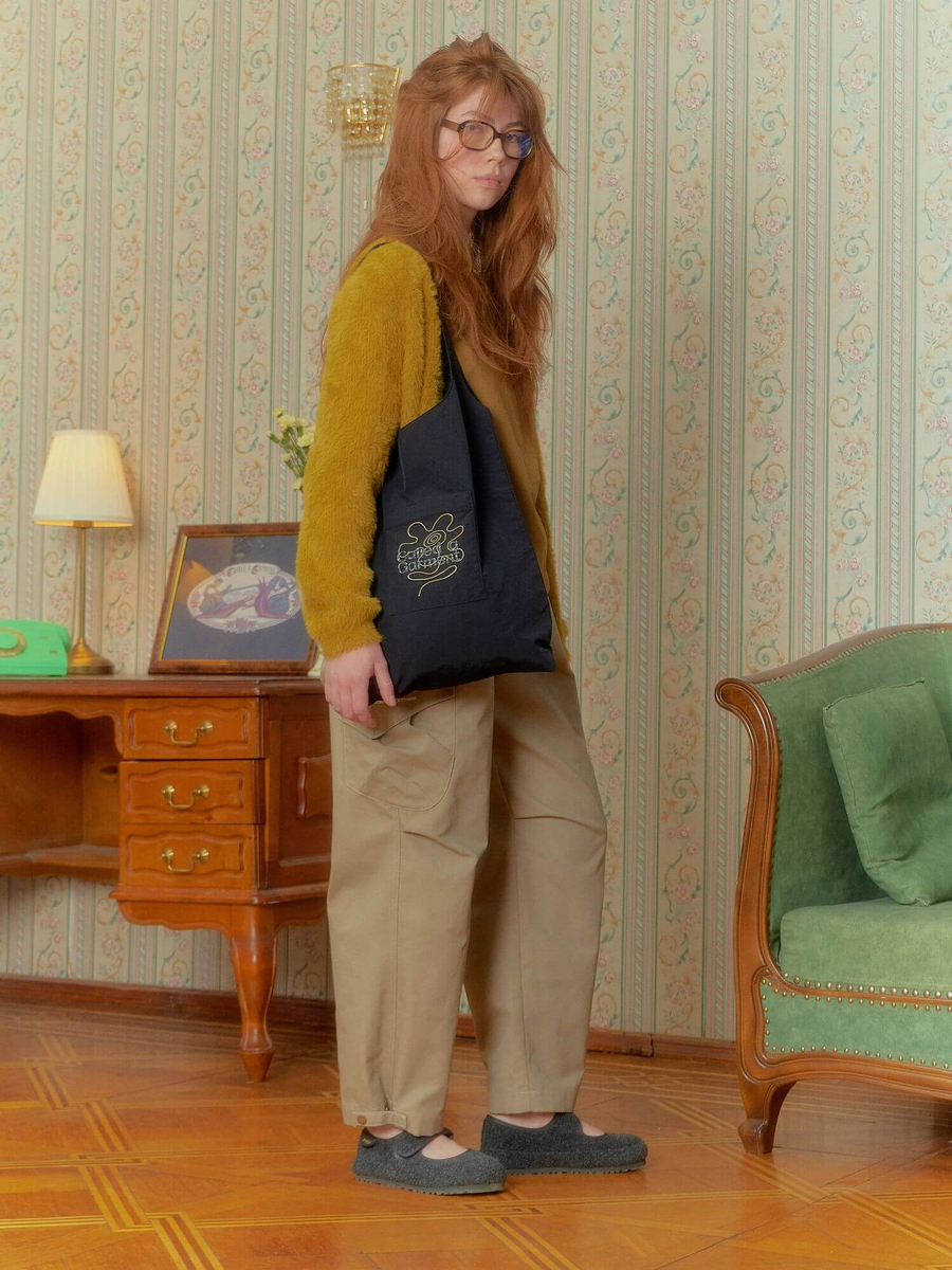 CALLED A GARMENT — Шопер Autre Tote Bag Черный