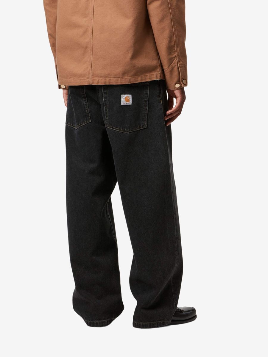 CARHARTT WIP — Джинсы Brandon Black (Stone Washed)