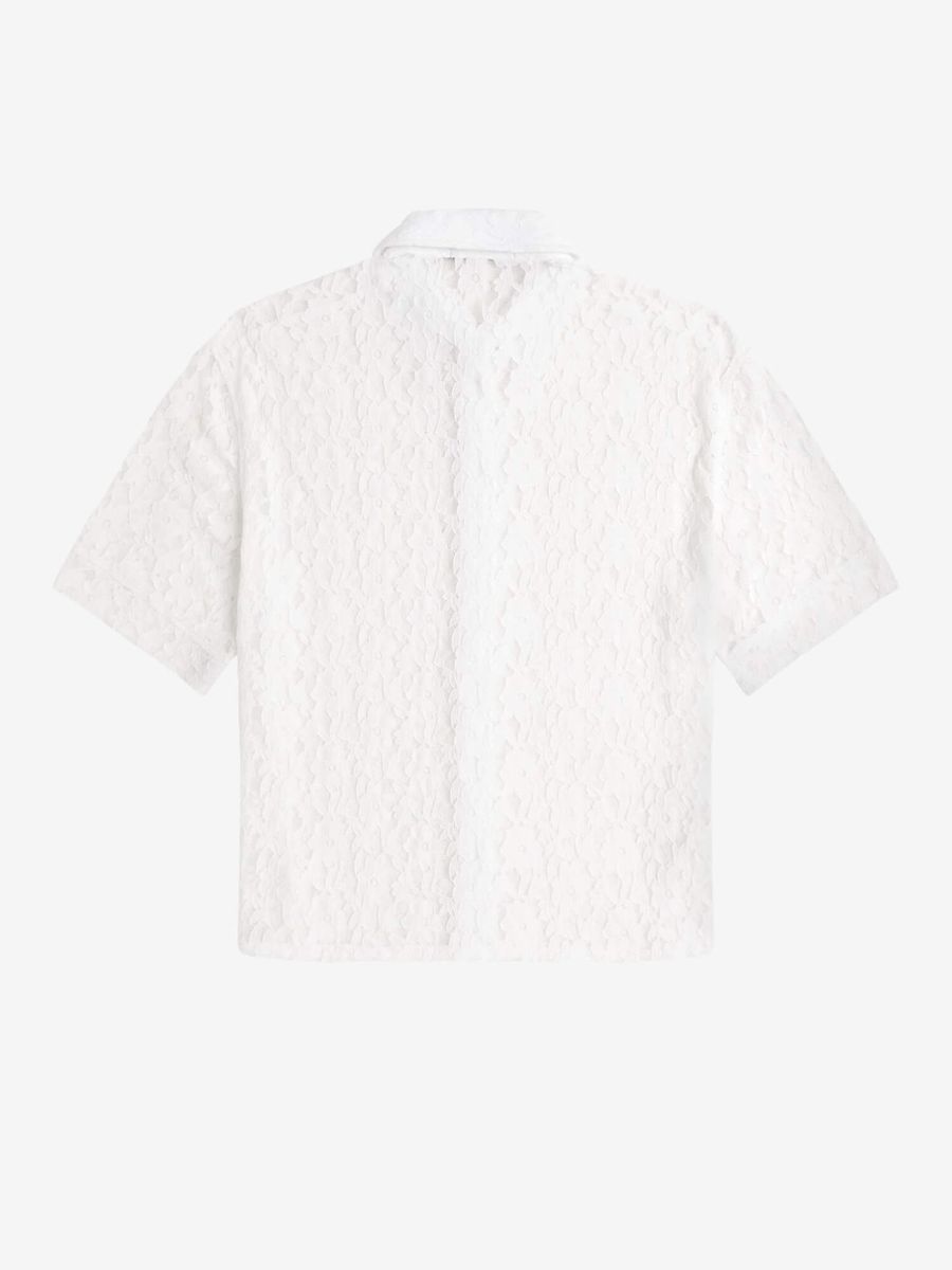 FRED PERRY — Рубашка Lace Shirt Snow White