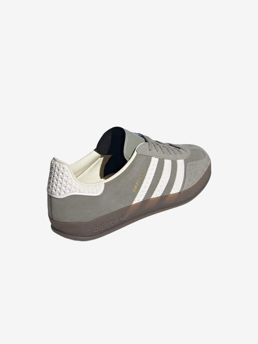 ADIDAS ORIGINALS — Gazelle Indoor Wolf Grey/White/Gum