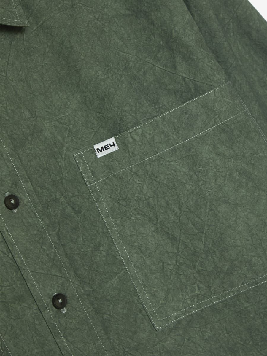 МЕЧ — Рубашка ss24 Shirt Dyed Forest Green