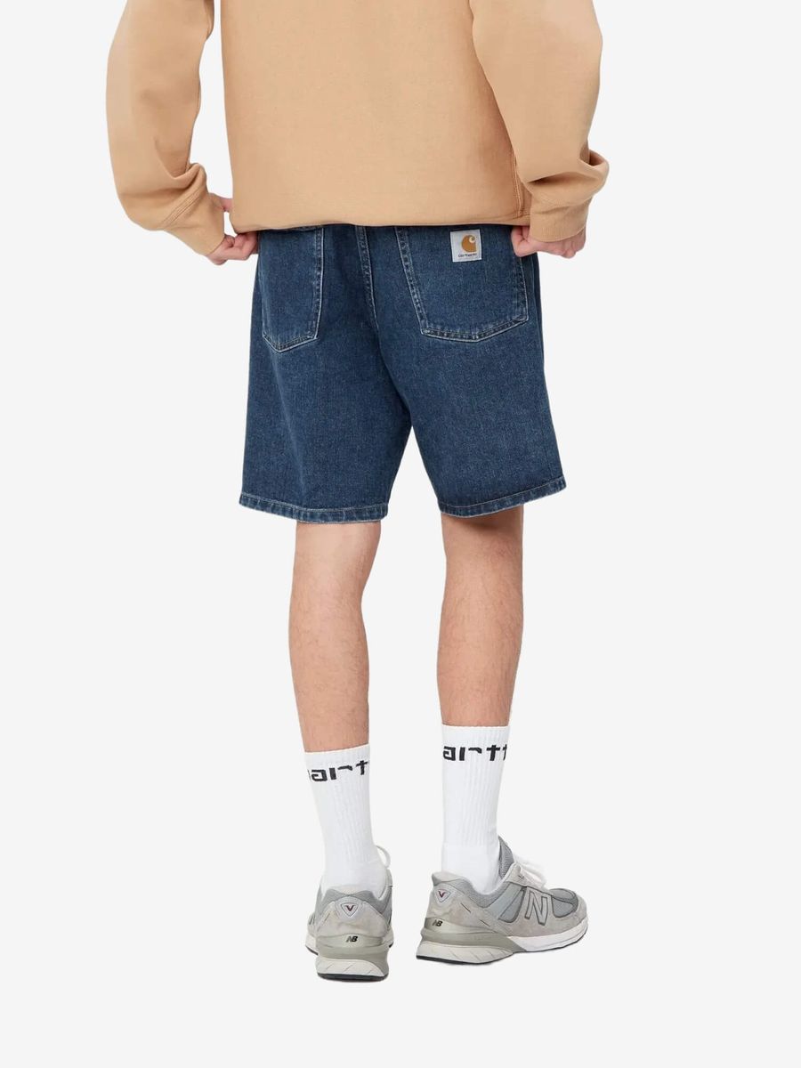 CARHARTT WIP — Шорты Newel Blue Stone Washed