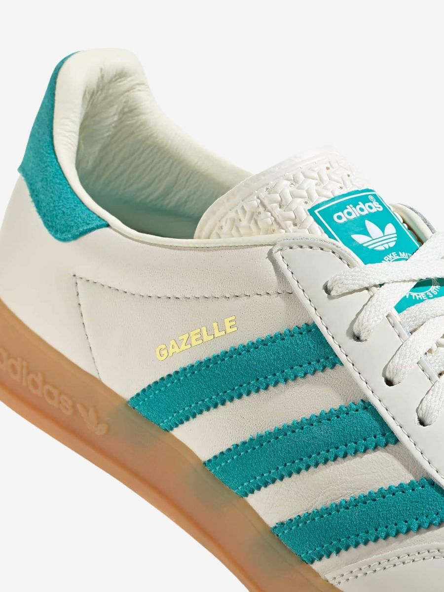 ADIDAS ORIGINALS — Gazelle Chalk White/Seafoam Green/Gum