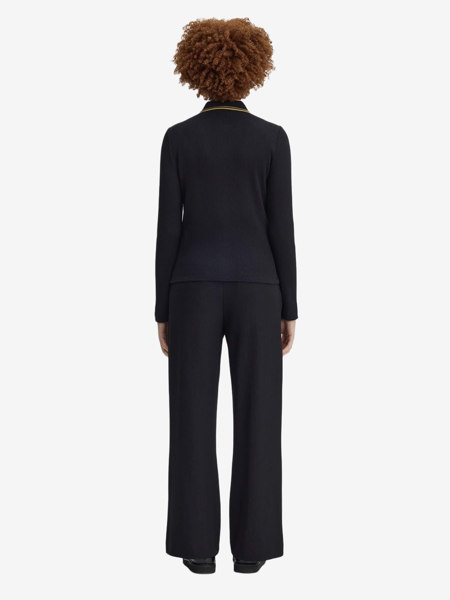 FRED PERRY — Штаны Rib Tricot Trousers Black