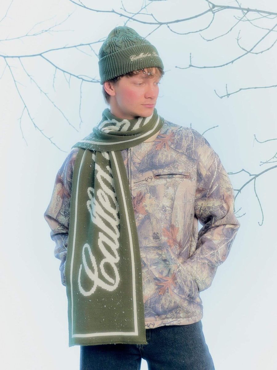 CALLED A GARMENT — Шапка Everyday Beanie Olive os