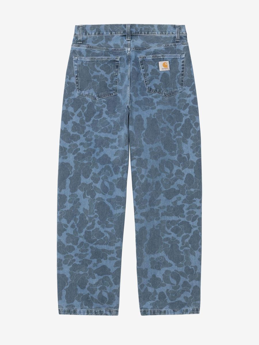 CARHARTT WIP — Джинсы Duck Landon Camo Blue (Bleached)