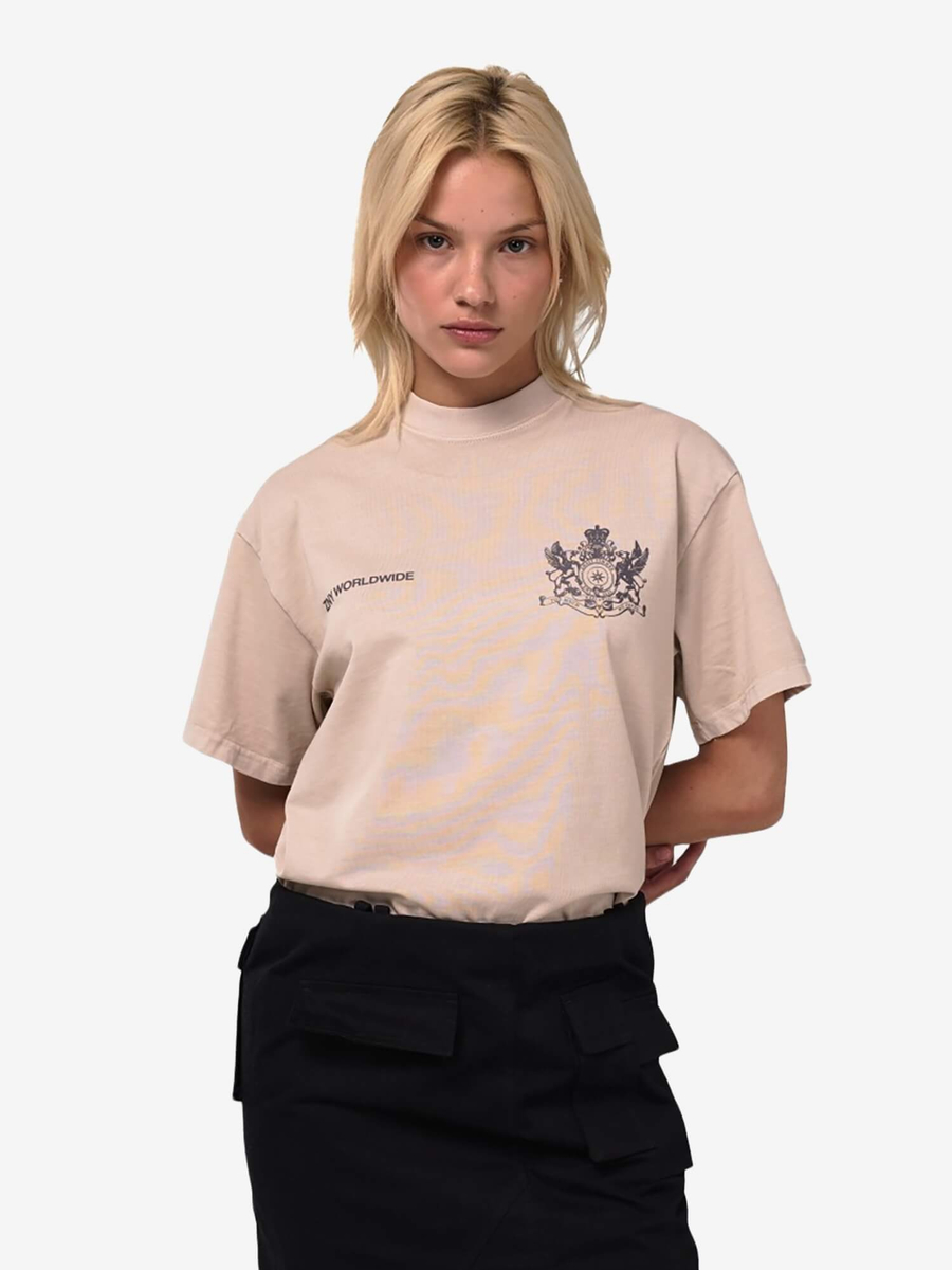 ZNY — Футболка Never Happened Beige