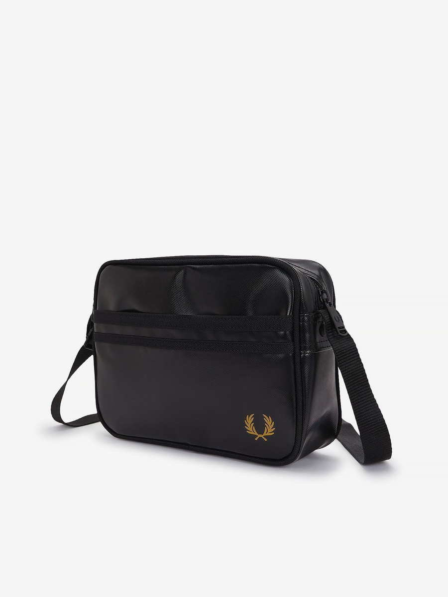 FRED PERRY — Сумка Tonal Classic Mini Shoulder Bag Black/Gold