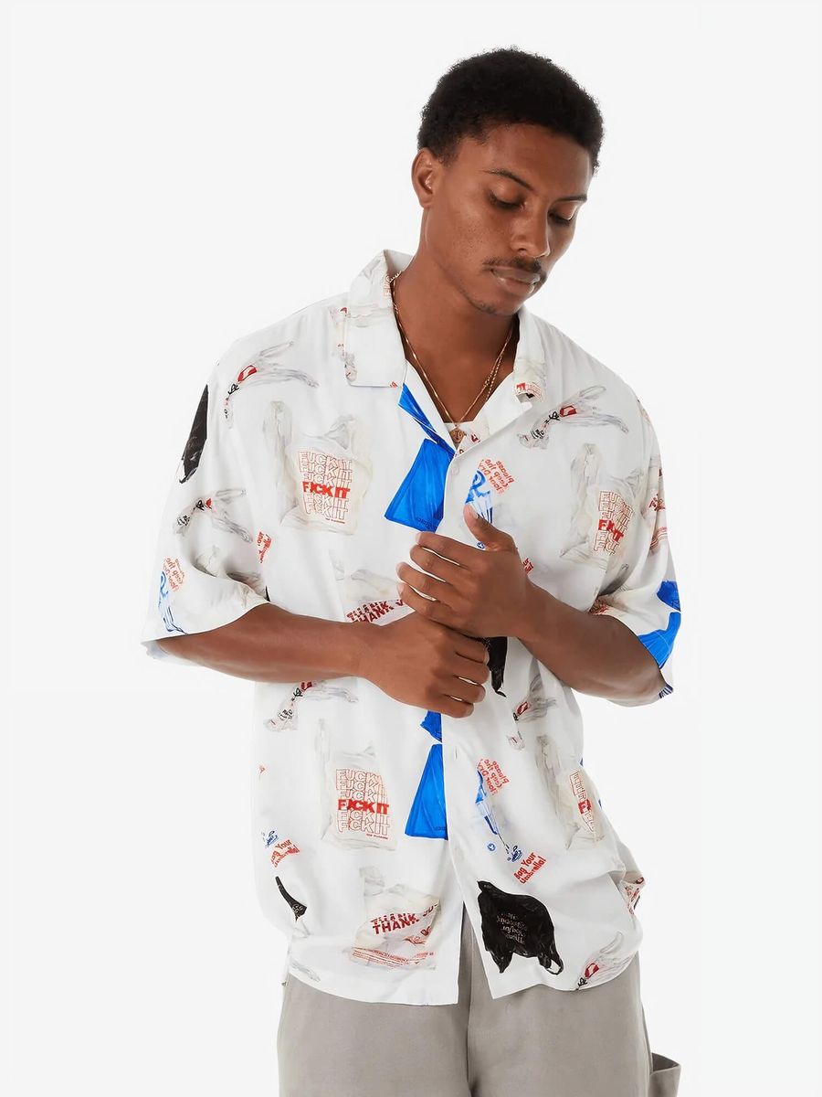 HUF — Рубашка Merida S/S Resort Shirt Multi
