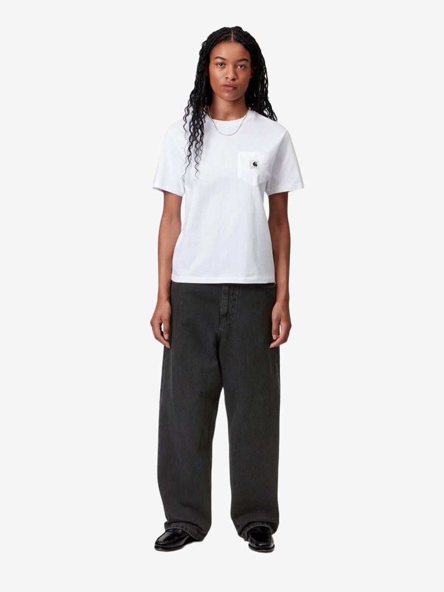 CARHARTT WIP — Джинсы Brandon Black (Stone Washed)
