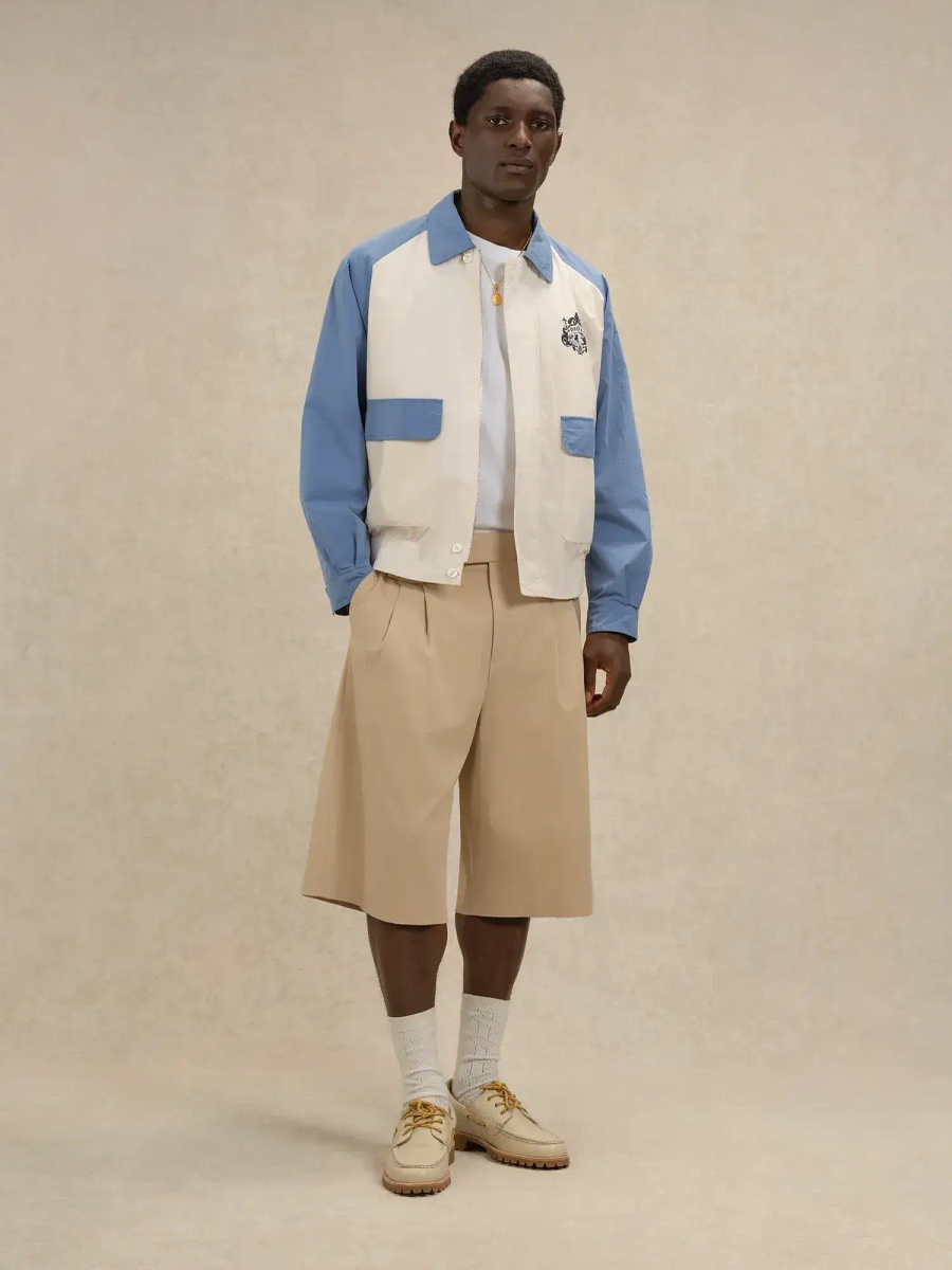 DRÔLE DE MONSIEUR — Куртка Veste Nylon Sport Drôle Danseurs Off White