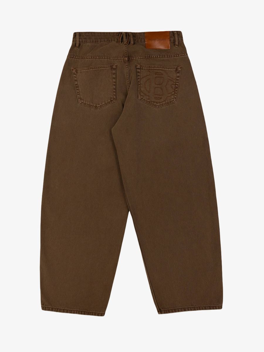 DISSIDENT — Джинсы Coat of Hearts Baggy Jeans Faded Brown