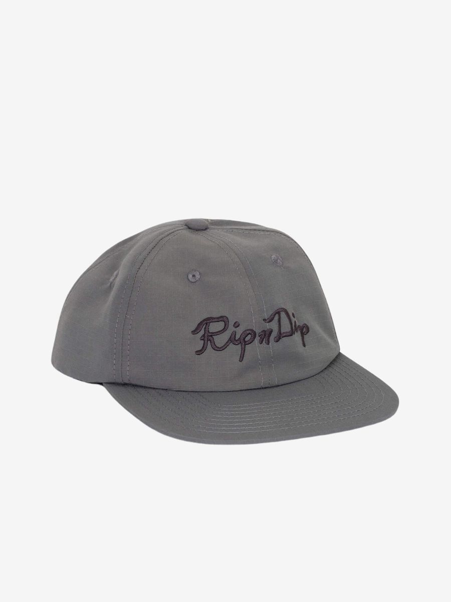 RIPNDIP — Кепка Script Snapback Charcoal