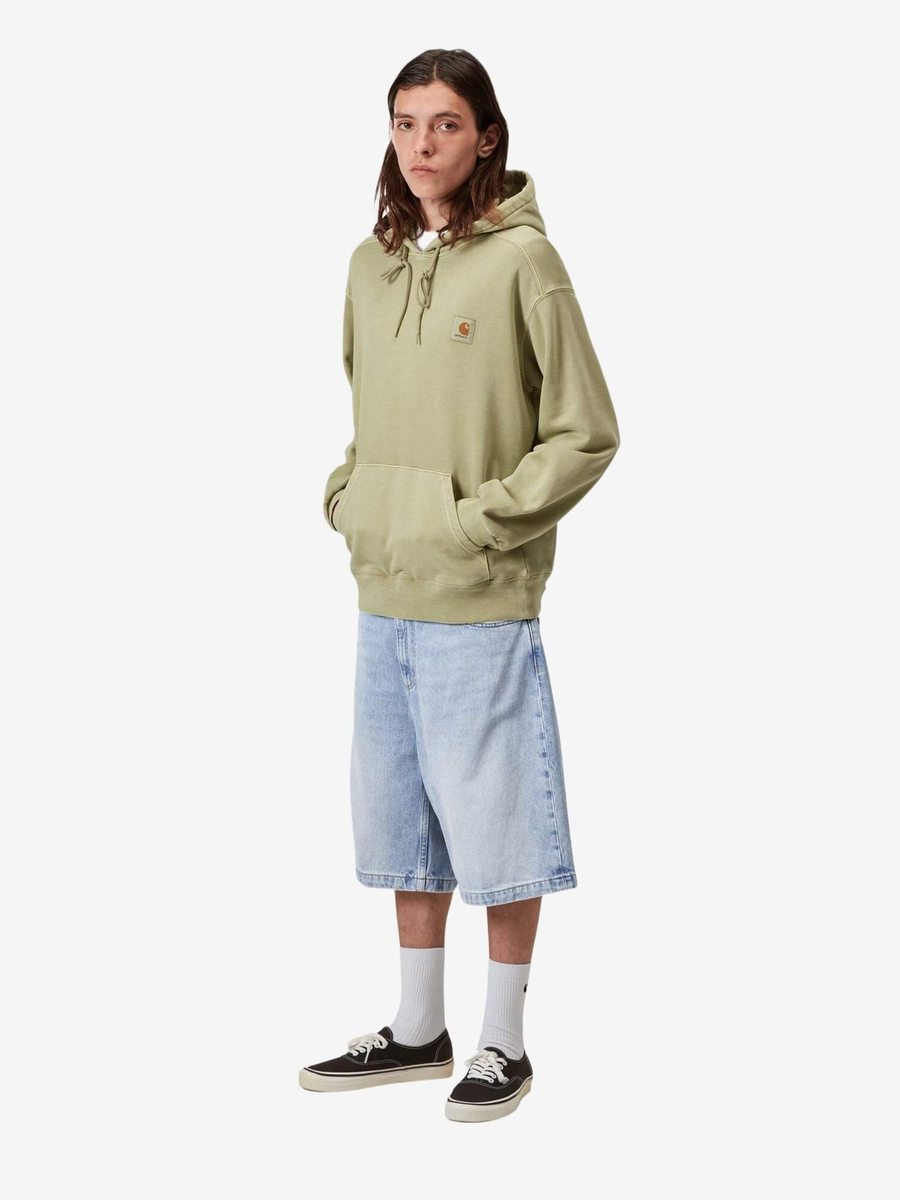 CARHARTT WIP — Шорты Brandon Blue (Heavy Worn Bleached)