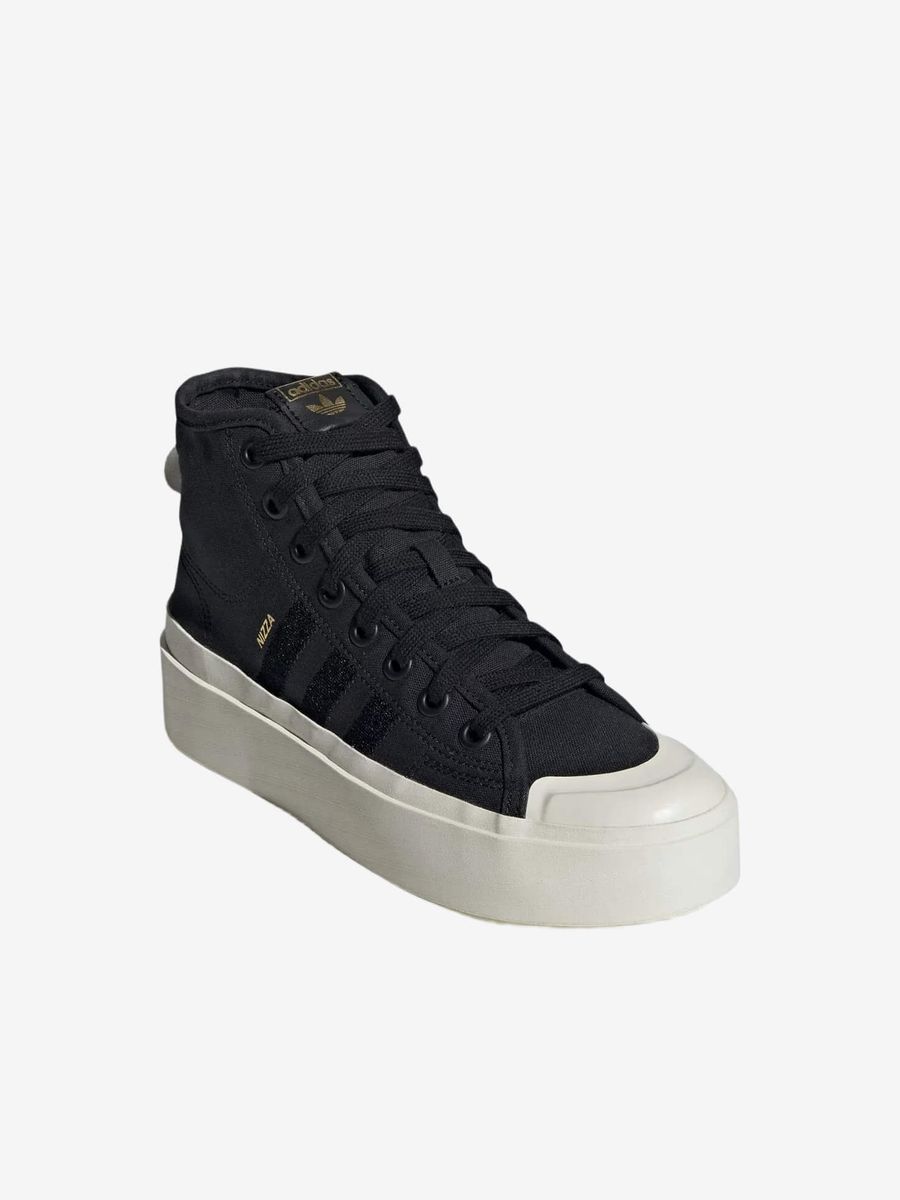 ADIDAS ORIGINALS — Nizza Bonega Mid Core Black/Cloud White