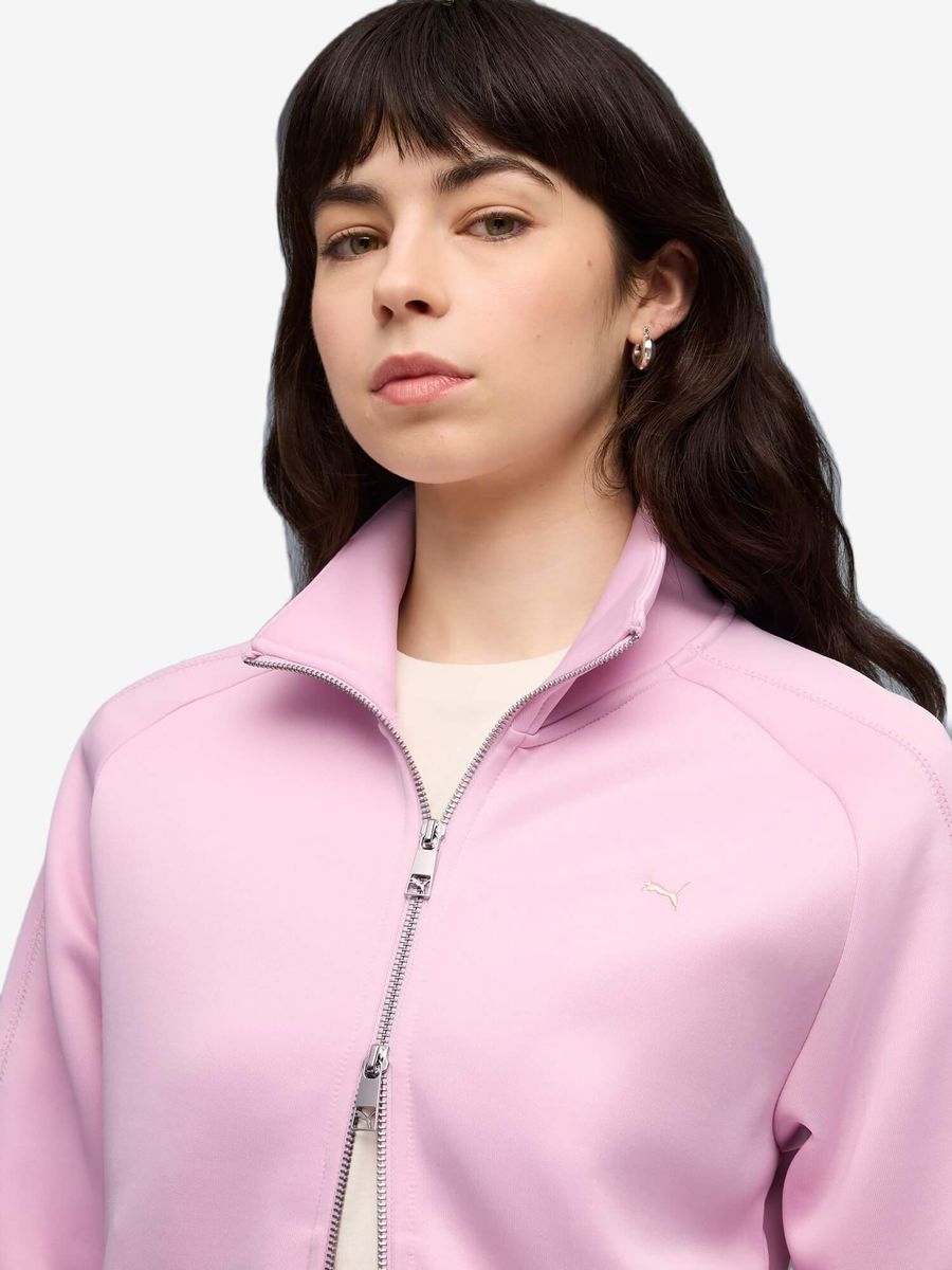 PUMA — Олимпийка T7 Track Jacket Pearl Pink