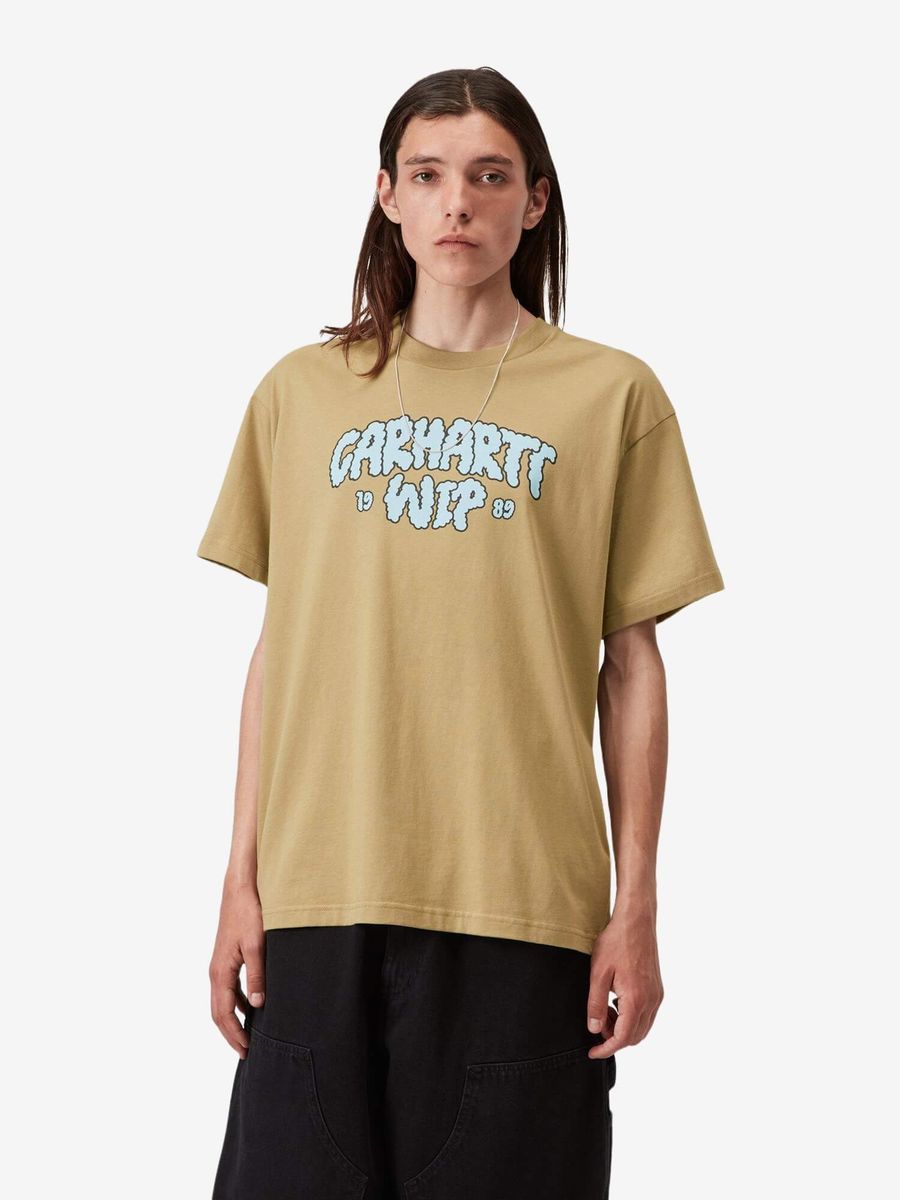 CARHARTT WIP — Футболка S/S Cloud Script Tee Snakes