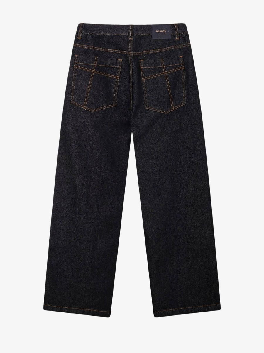 THE RAGGED PRIEST — Джинсы Outcast Pintuck Wide Jean Black